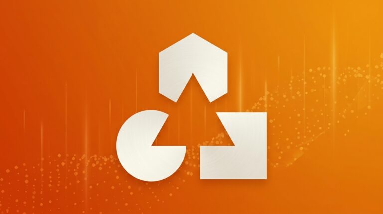 Logo da Generalist AI sobre fundo gradiente laranja-âmbar, capa editorial sobre rodada de US$ 400 milhões para robótica com IA